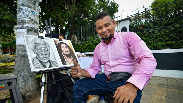 David Zabaleta y su arte de hacer reír a través de trazos