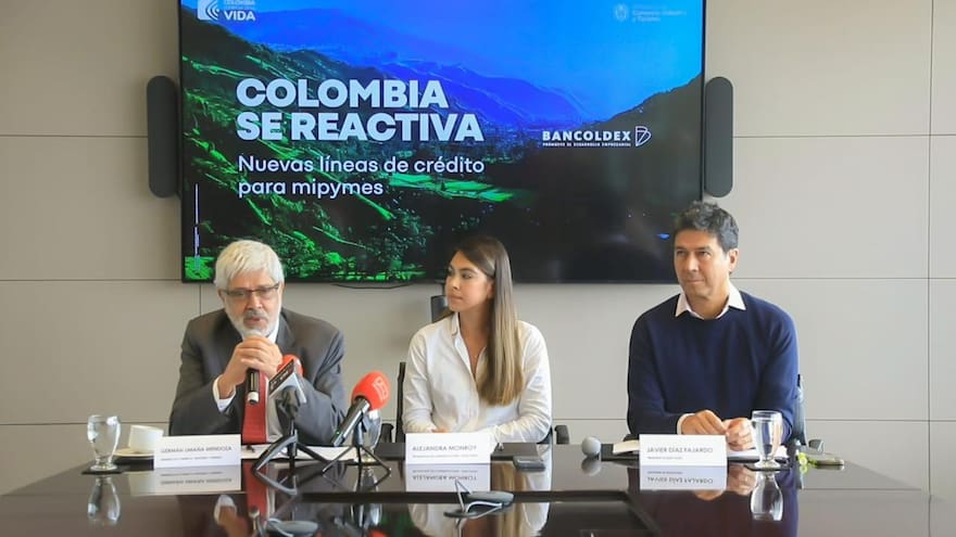 Anuncian líneas de crédito por $340.000 millones para reactivar mipymes