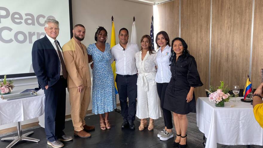 Cuerpo de Paz de Estados Unidos acompaña procesos de formación en Atlántico