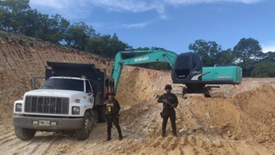 Desmantelan red de extracción minera ilegal en Chiriguaná