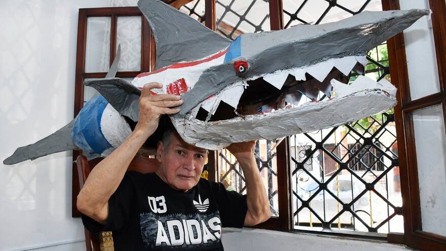 Óscar Borrás, un tiburón inolvidable para los junioristas