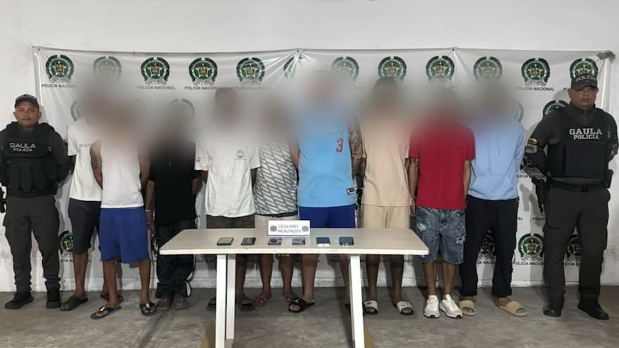 Desarticulan red criminal de ‘los Costeños’ dedicada a extorsionar a comerciantes en Barranquilla y su área metropolitana