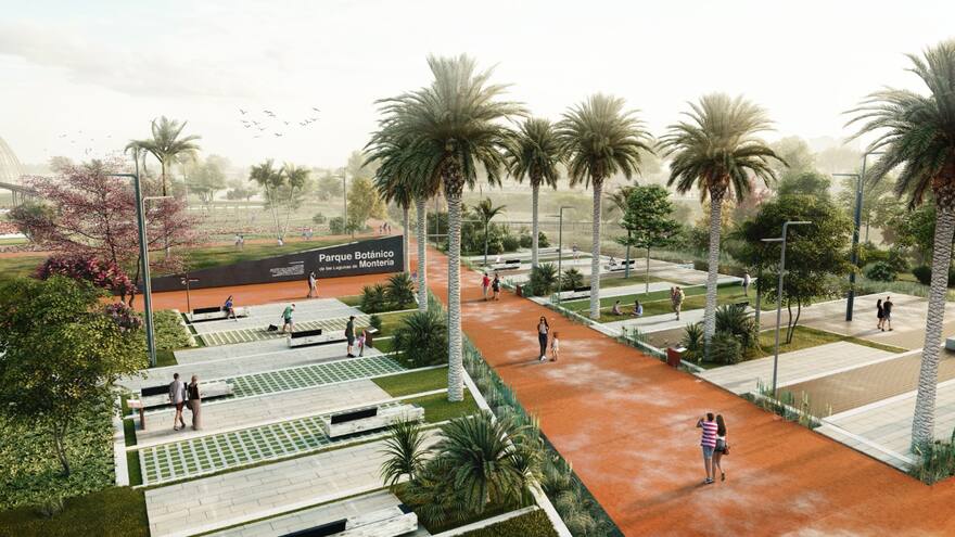 Socializan diseños del Parque Botánico de Montería