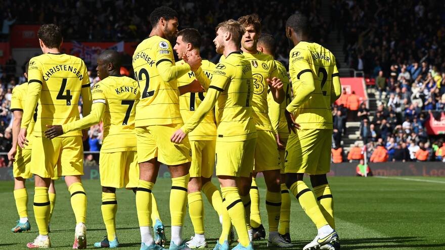 Chelsea se recupera de la derrota en Champions goleando al Southampton