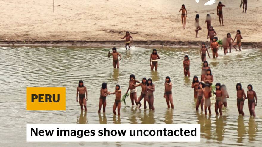 Video: Captan por primera vez a indígenas Mashco Piro, una de las tribu aisladas más grande del mundo