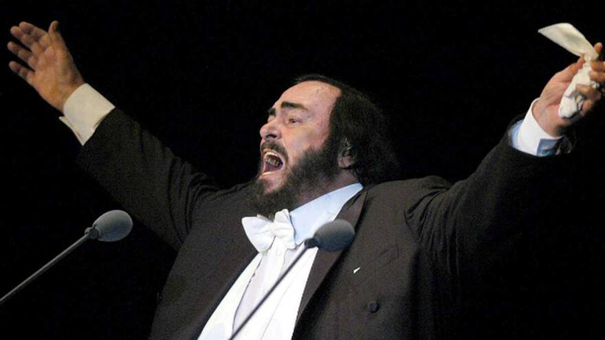 Pavarotti y su estrella en el Paseo de la Fama de Hollywood tras 15 años de su muerte
