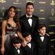 Lionel Messi hizo respetar el lugar de su esposa en la gala del Balón de Oro