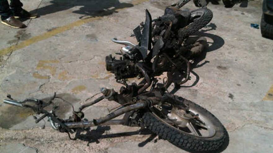 Una joven y su hija de dos años resultaron heridas por moto-bomba en Maicao