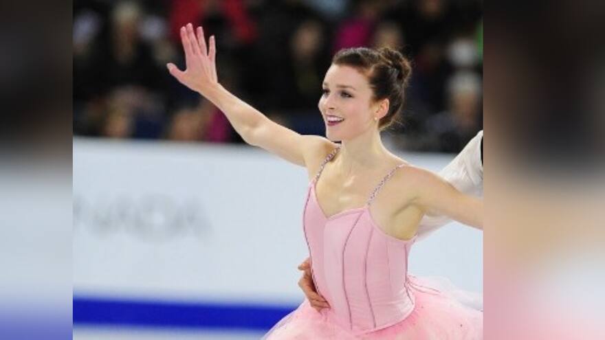 La patinadora canadiense Alexandra Paul murió en accidente de tránsito: Un camión chocó contra su automóvil