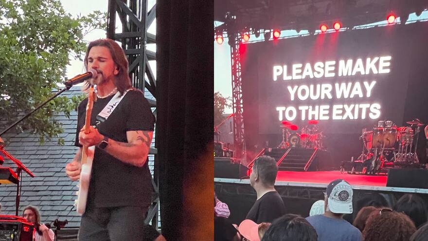 Suspenden concierto de Juanes en Nueva York por exceso de asistentes