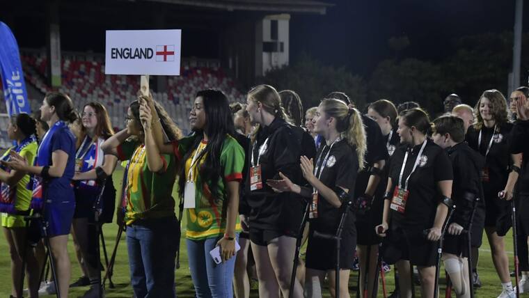 Inauguración del Mundial de Amputados Femenino