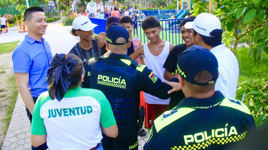 Fortalecen acciones de seguridad en barrios de Malambo