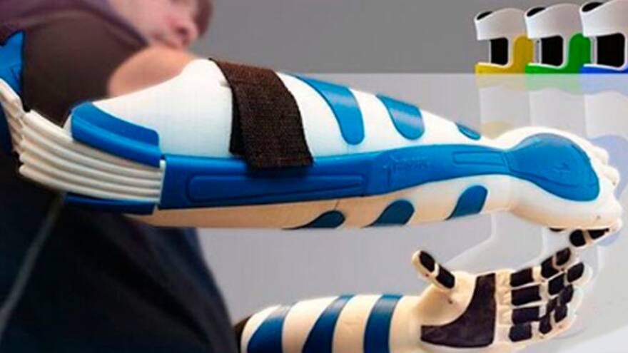 Empresa chilena busca llevar prótesis 3D a zonas remotas del mundo