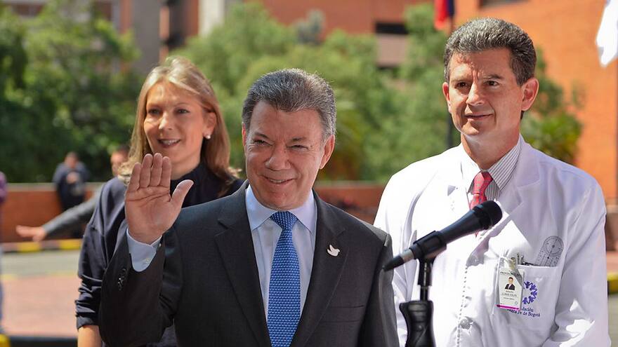 'No tengo ni metástasis, ni ningún tumor': Juan Manuel Santos
