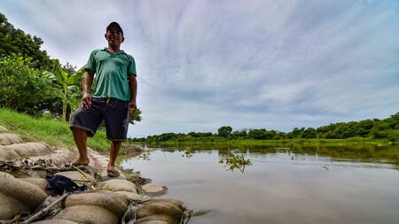 Preocupación en el sur por niveles del Río y canal de Dique