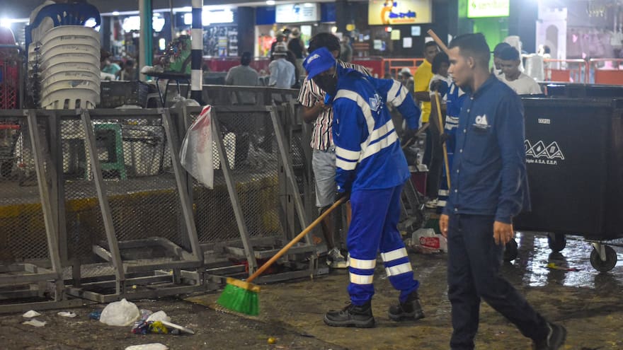 Carnaval de Barranquilla 2024: cerca de 19 toneladas de residuos recolectados tras noche de Guacherna