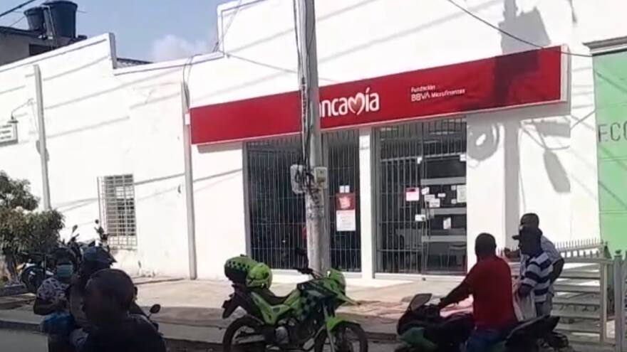 En fleteo le hurtaron $40 millones a agricultor en un banco en Ciénaga