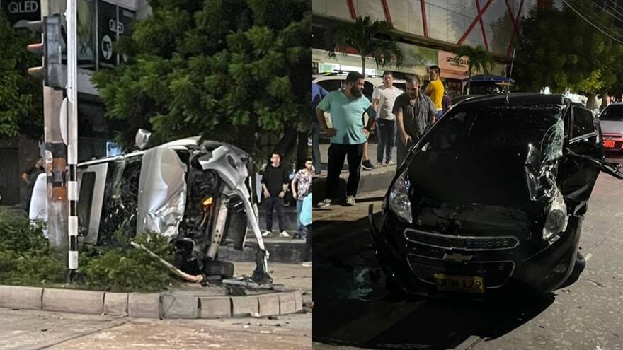 Siniestro vial de la calle 93 nueva version de la Policia