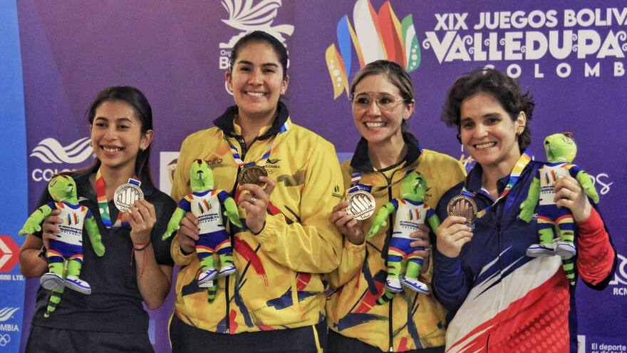 Valledupar 2022: la colombiana María José Rodríguez logra oro en bolo