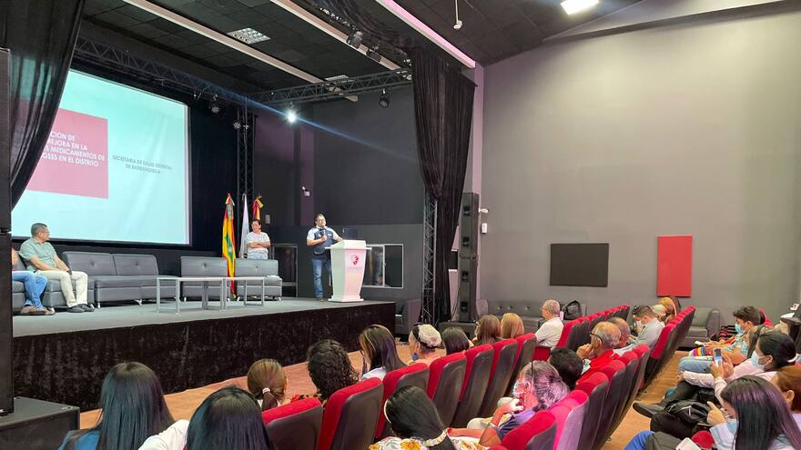 Distrito socializa agenda para entrega oportuna de medicamentos