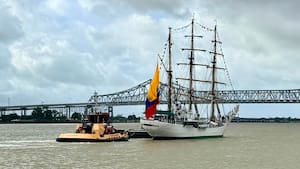 El buque Gloria llega a Nueva Orleans para los 250 años de Estados Unidos