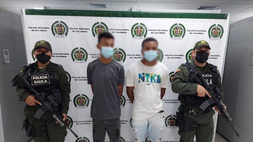 Así cayeron 'los Deliciosos', señalados de extorsión en Cartagena