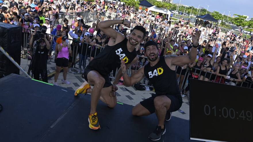 Ro54D provocó furor y sudor en la clausura de Caribe Fit