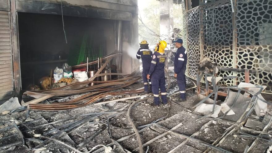 Incendio en el mirador Santo Ecce Homo en Valledupar fue controlado