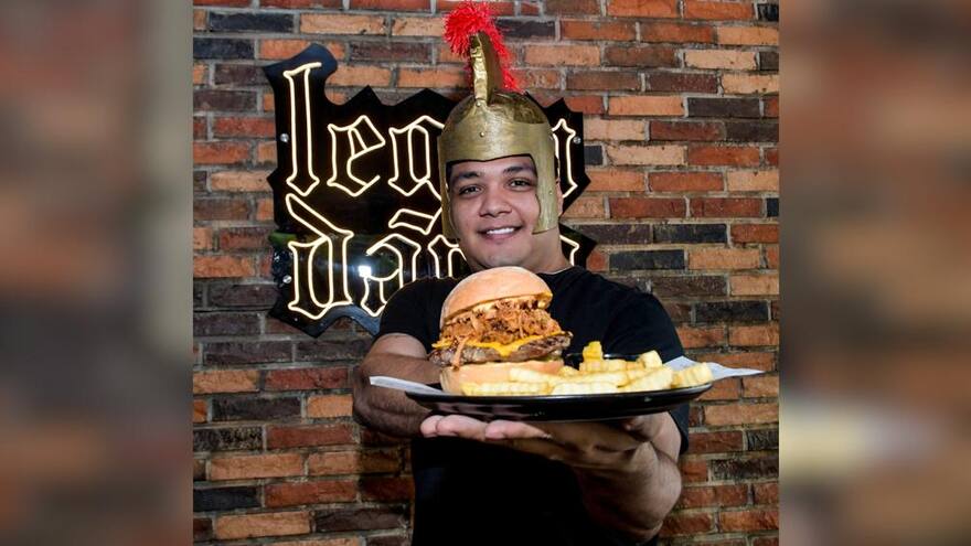 Una hamburguesa a prueba de fuego