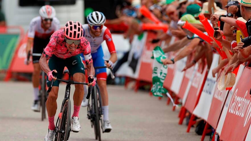 Triunfo del colombiano Rigoberto Urán en la etapa 17 de la Vuelta a España