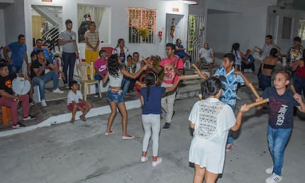 Paloteo Mixto, una lucha hecha baile