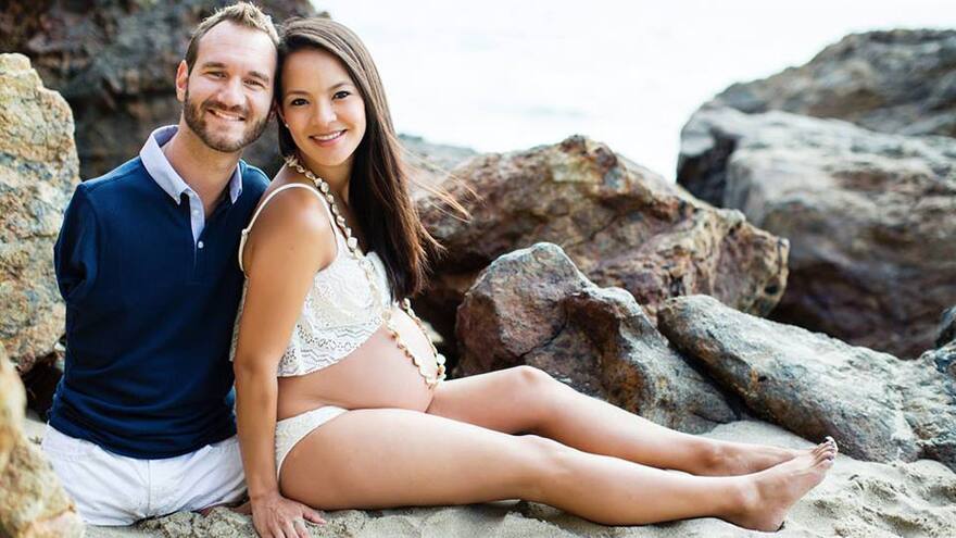 Nick Vujicic comparte con sus seguidores que será padre por segunda vez