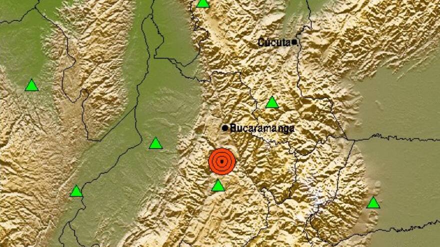 Fuerte temblor de 5,5 grados de magnitud sacudió Colombia este jueves