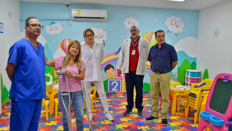 Entregan sala oncológica pediátrica de la ESE UNA