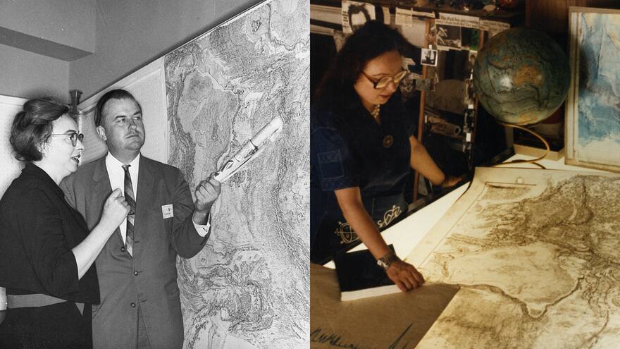 Doodle de Google: ¿quién fue Marie Tharp, geóloga y cartógrafa oceanográfica de Estados Unidos?