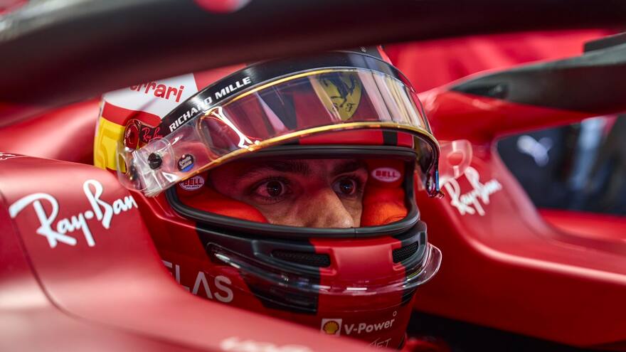 Sainz parte de primero en Spa y los más jóvenes recordaron a Hubert