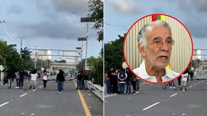 Gobernador Verano rechaza bloqueos en la Vía al Mar y pide que la protesta en Uniatlántico sea pacífica