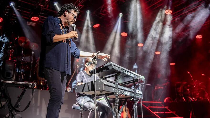 El Movistar Arena celebró su aniversario con concierto de Andrés Cepeda