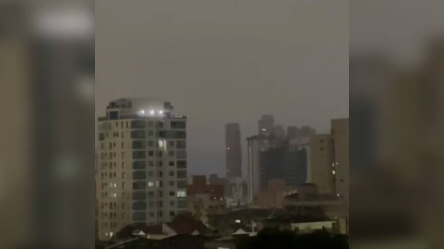 Este martes cayó la primera lluvia del año en Barranquilla