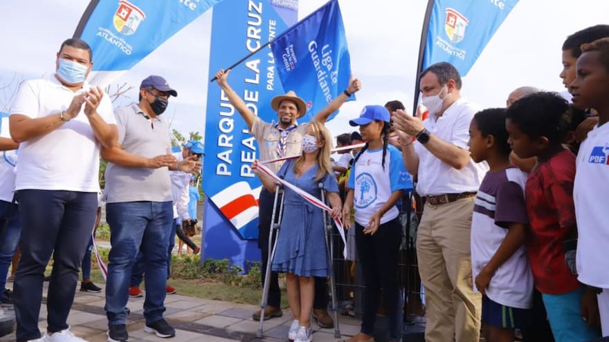 Estrenan parque de 6.500 metros cuadrados en Campo de la Cruz