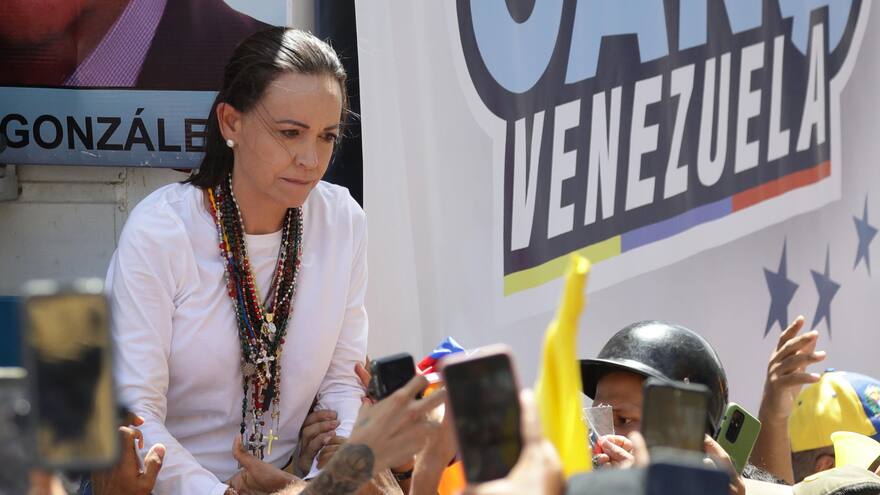 María Corina Machado convocó a los venezolanos a movilizarse el próximo 28 de agosto