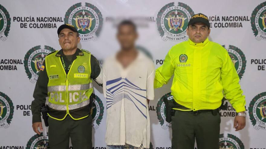Capturaron a ‘el Sobri’, presunto expendedor de droga en Valledupar