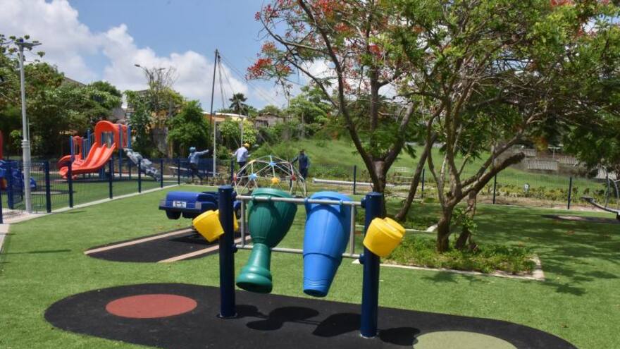 Mal estado del parque de Los Sueños preocupa a las autoridades locales