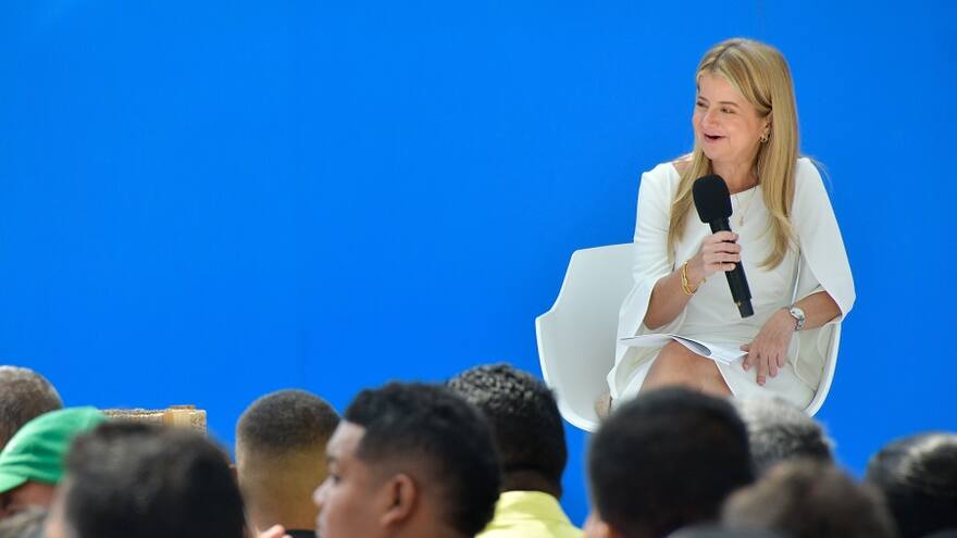 Gobernadora Elsa Noguera habla sobre los logros y avances a favor de la población discapacitada del departamento