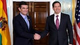 Rodrigo Paz destaca que “Bolivia se abre al mundo” tras reunirse con Marco Rubio