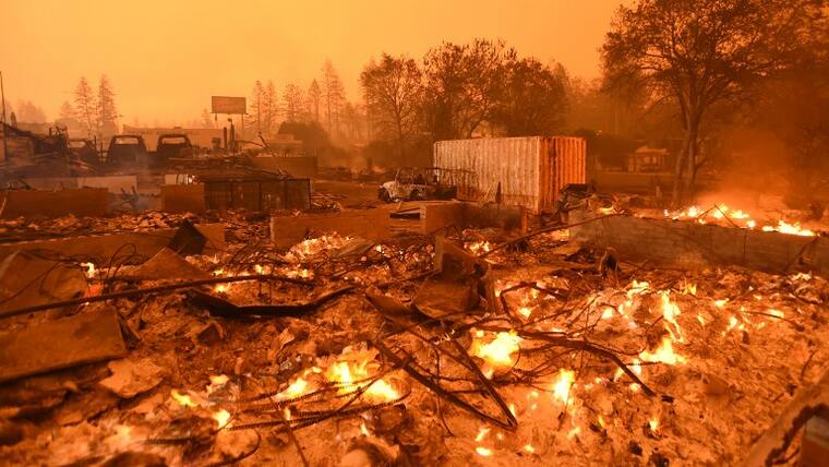Un nouvel incendie ravage le nord de la Californie