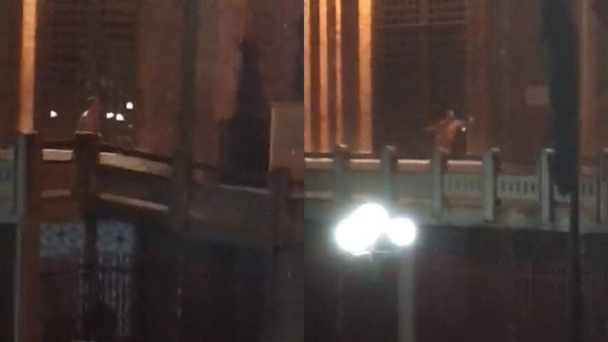 Extranjero se paseó desnudo por atrio de catedral de Jericó, Antioquia