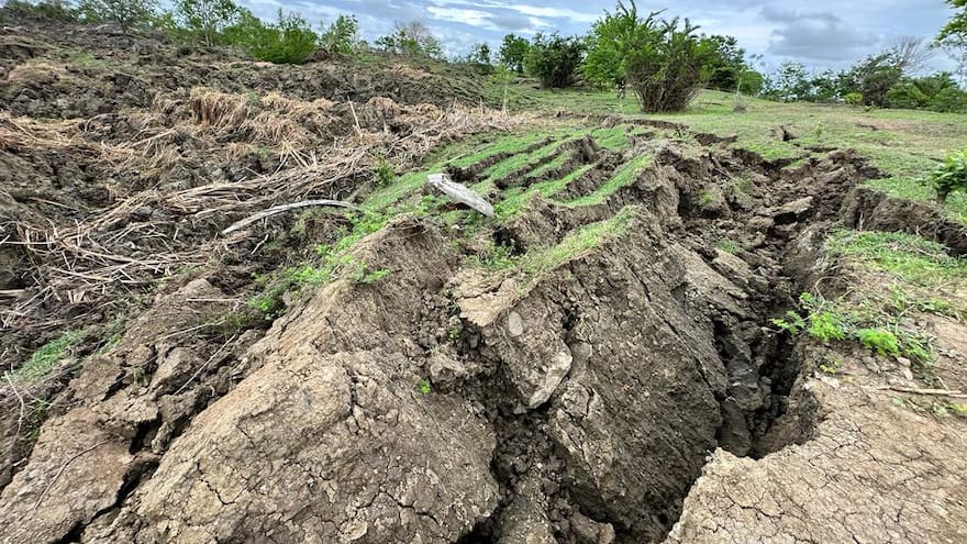 El Servicio Geológico entregó informe sobre grietas en Puerto Escondido, Córdoba