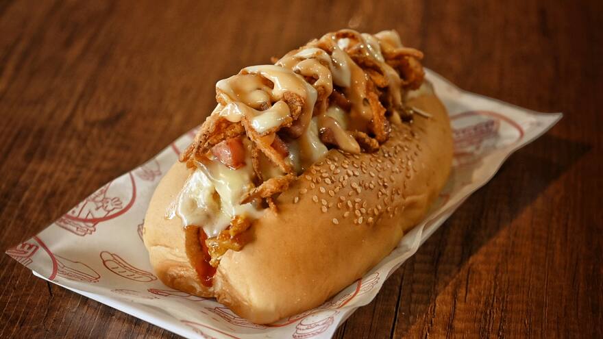 Un perro dulce-salado conquistó el Festival 2023 en Barranquilla