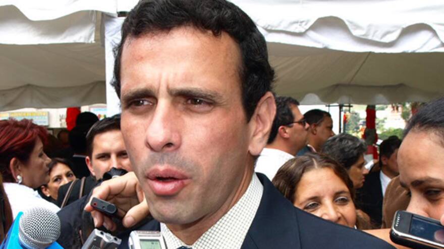 'Venezuela es el país del mercado negro': Capriles